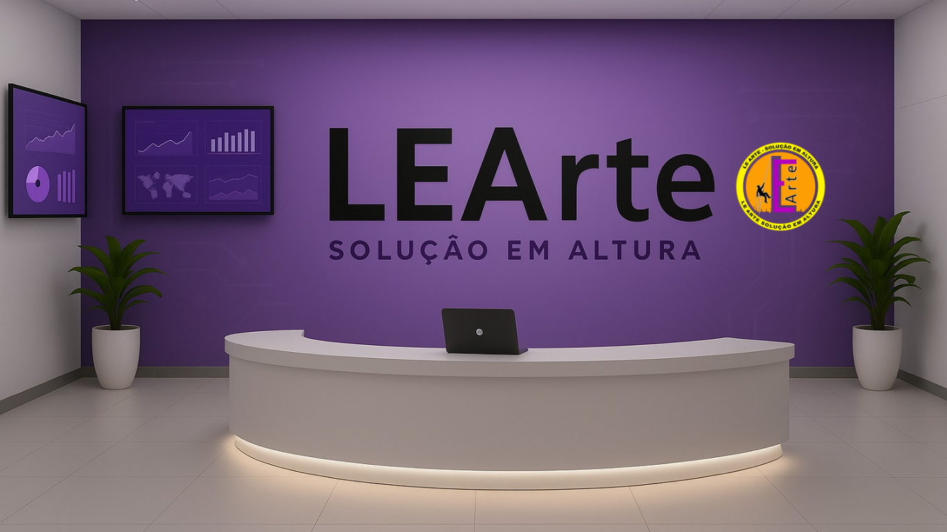 LEARTE - pintura em altura e letreiros